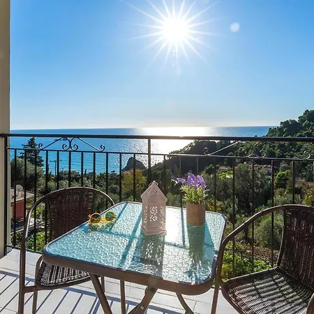 With Adult And Childrens Pool And Sea View - * Pelekas