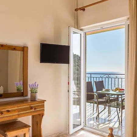 With Adult And Childrens Pool And Sea View - Apartment
