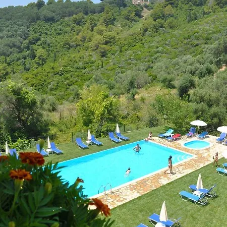 With Adult And Childrens Pool And Sea View - * Pelekas
